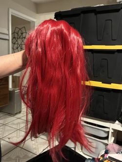 Women’s Wig Like A Red Cherry Color
