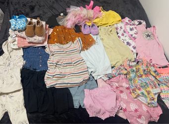 Baby girl clothes around size 12 months