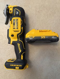 Dewalt New Brushless Multi Tool & Like New 4.0 Battery 20v $140 For Both