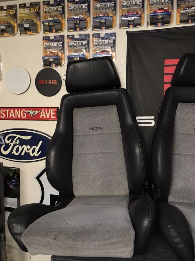 87-93 Mustang 5.0 Recaro Trophy’s Seats