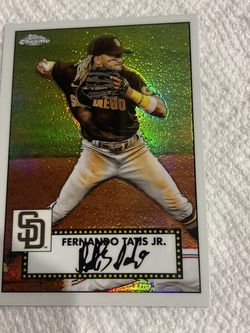 Fernando Tatis Jr. Topps Chrome Edition
