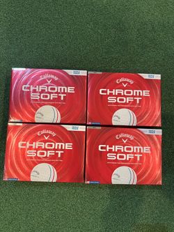 4 boxes golf balls