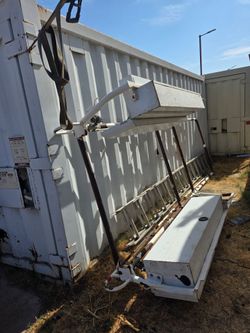 Truck rack with tool boxes