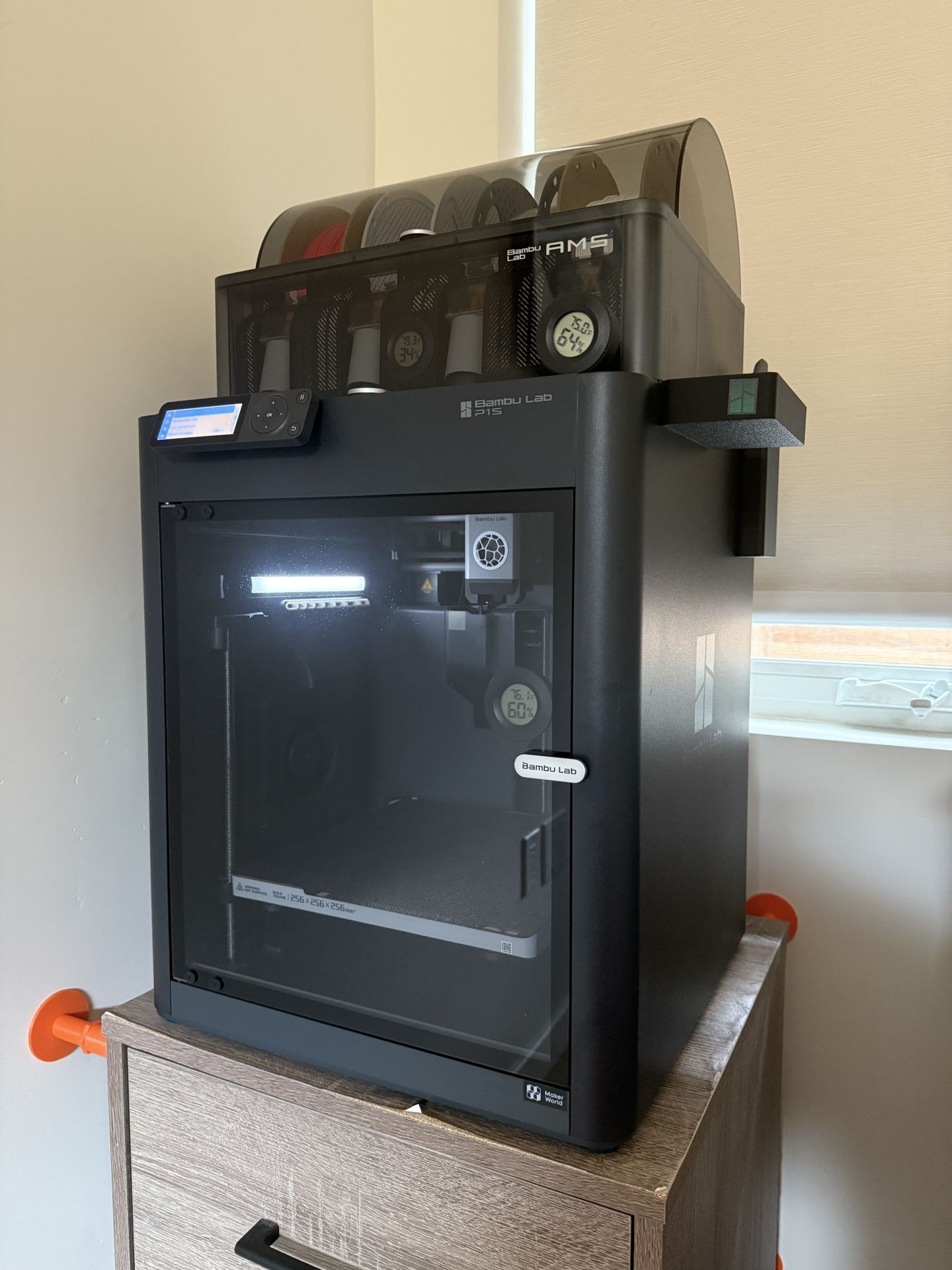 Bambu Lab P1S Combo 3D Printer