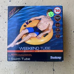 NEW 35” Yellow Swim Tube