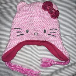 Hello Kitty Pink Beanie Toddler Girls - $10.00 