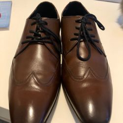 Bar lll Men's Size 9 M  Lace up Dress Shoes Brown