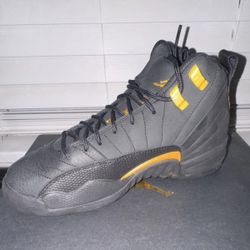 Air Jordan 12 Black Taxi Men Size 11 New W/Box