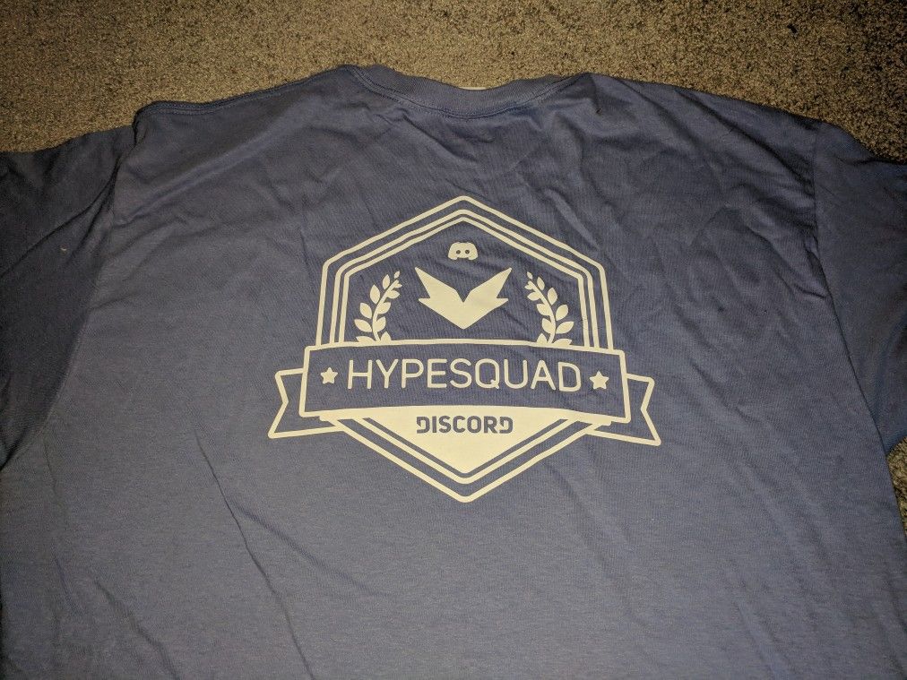 Discord HypeSquad House of Bravery Shirt (XL X-Large) [PAX West 2018]