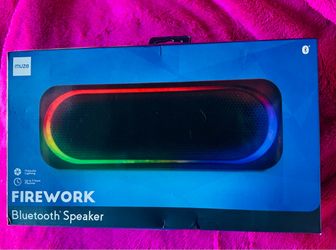 New bluetooth speaker with LED lights