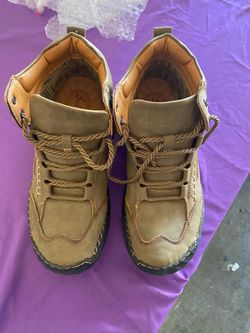Leather shoes