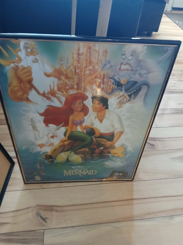 Disney 1989 Banned Little Mermaid Poster