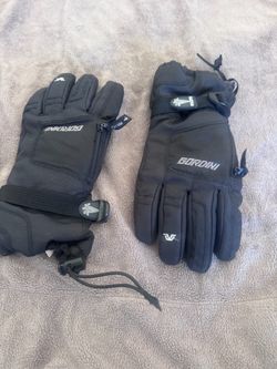 Gordini Black Winter Snow Gloves - Women Small
