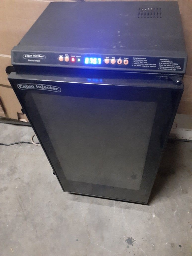 Electric Smoker Cajun Injector