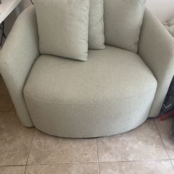 Swivel Sofa Chair By Drew Barrymore - Sage