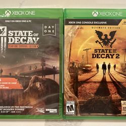 State Of Decay Xbox bundle Sealed/Used