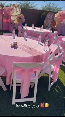 Round Tables Rectangular Tables Resin Garden Chairs Regular Chairs Linens