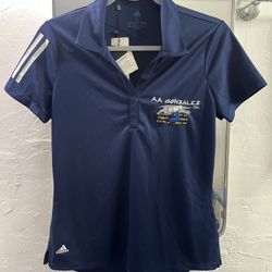 Adidas Navy Blue Polo Shirt 