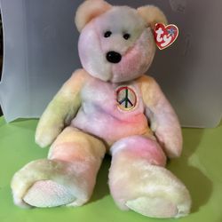 Beanie Buddies Collection.  PEACE The Bear