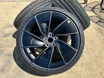 FREE INSTALL 2026 Tesla Model 3 Performance 20" Warp Wheels and Pirelli NEW TIRES