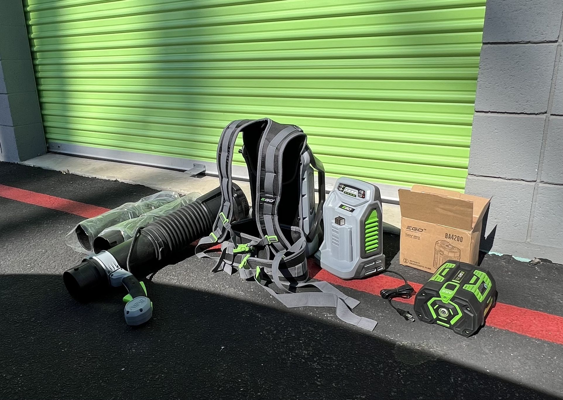 EGO LB6000 600CFM Cordless Backpack Leaf Blower