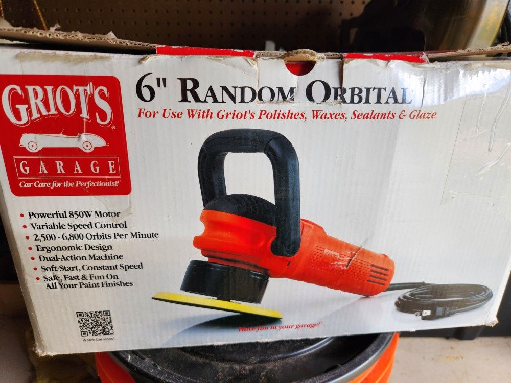 Griots 6" Random Orbita Polisher l