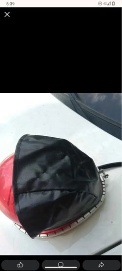 Red Teardrop Emergency Light 