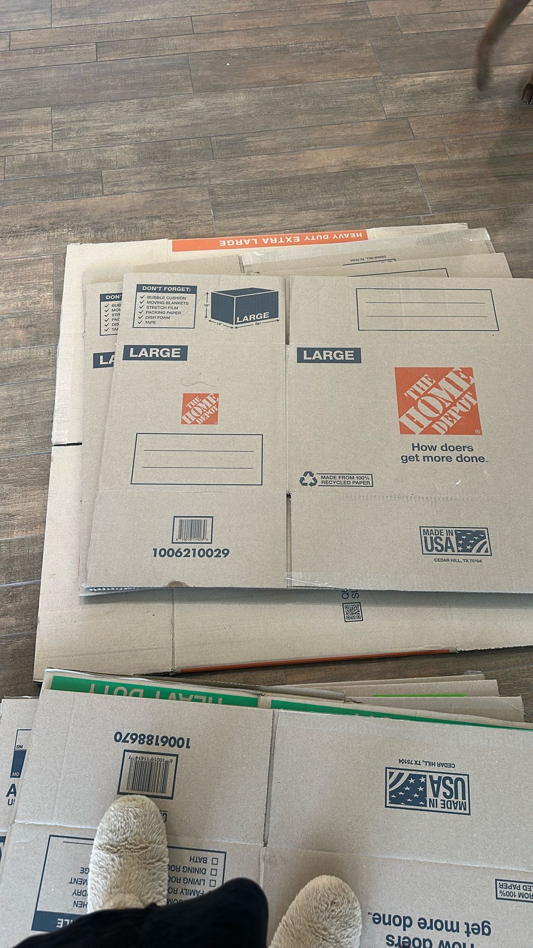 Moving Boxes. 35 Including