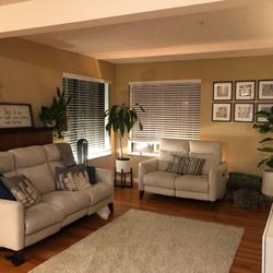 Beige Recliner (2 Piece)