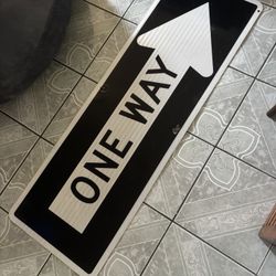 Street Sign (One Way) 