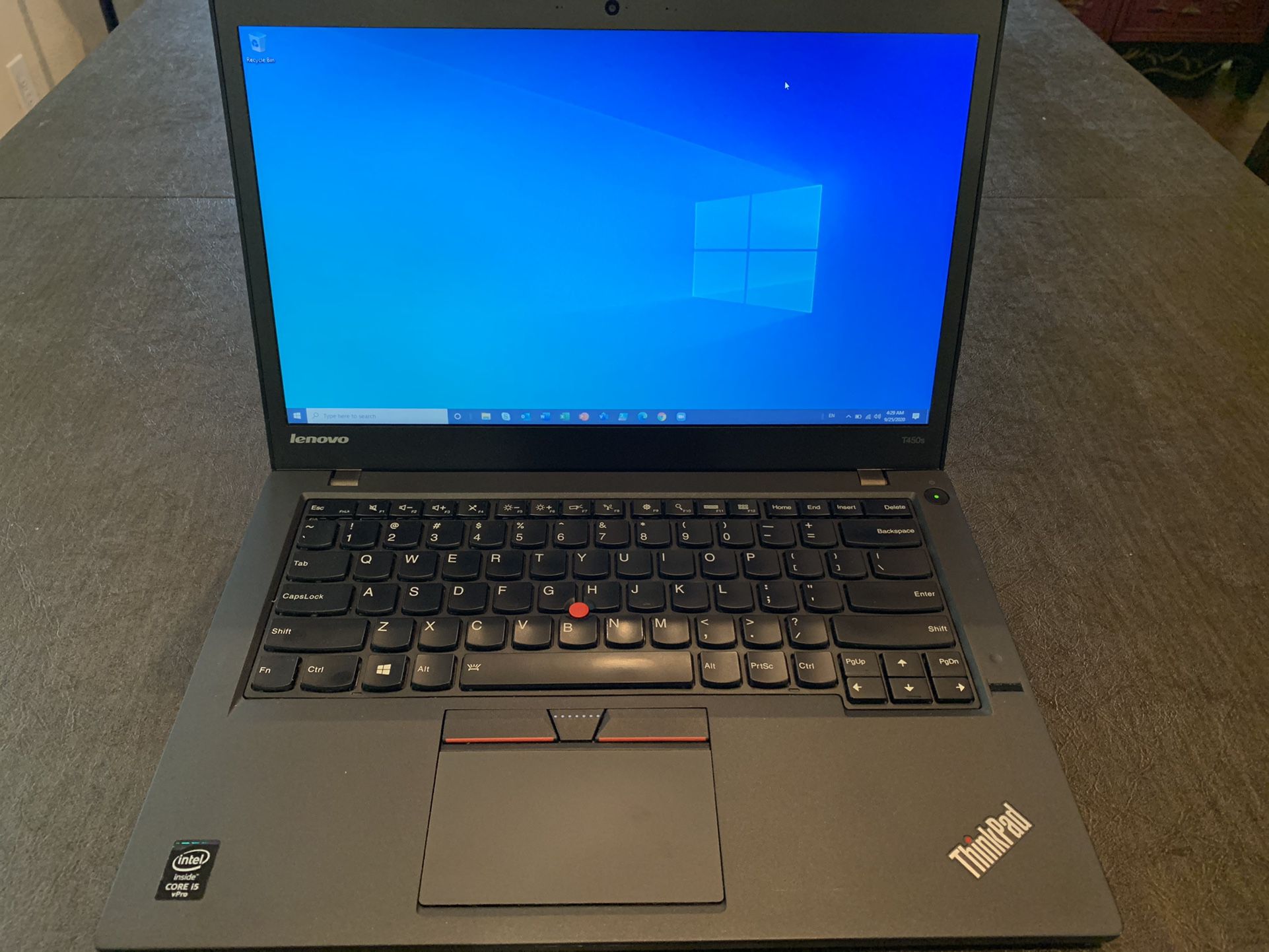 Lenovo ThinkPad T450s 14" Laptop with docking station and Windows 10 Pro