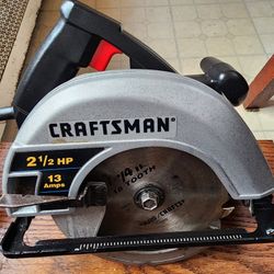 Craftsman 2 1/2 HP 13 Amps 7 1/4" Cicular Saw