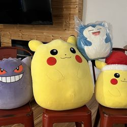 pokemon squishmallow lot