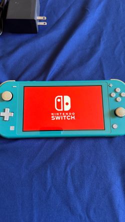 Nintendo Switch Lite - Blue, with charger