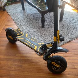 60V Electric Scooter Adults 5600W Dual Motors Top Speed 47MPH, 60V 21Ah Range 55 Miles, 12" All-Terrain Tires Foldable FastScooter with Seat, E-Scoote