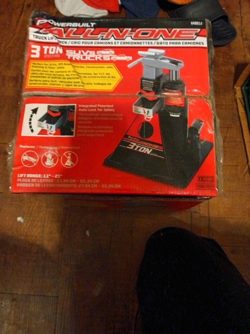 3 ton Jack (Or Bundle And Save, All 3 For 100)