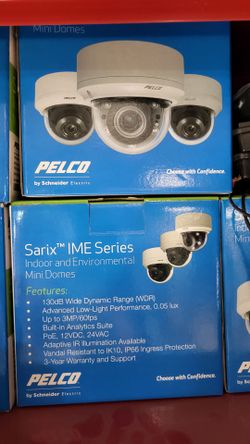 Pelco Sarix IME Series Mini Dome Security Camera
