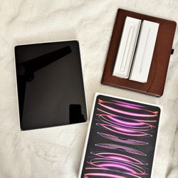 iPad Pro 11” (2nd Gen) Bundle – 128GB | Wi-Fi + Cellular | Apple Pencil, Case, Keyboard, Mouse – Like New 