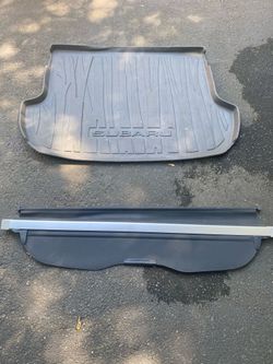 Subaru Forester OEM Cargo Weather mat & cargo cover