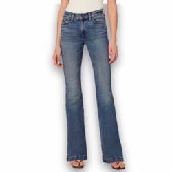 Joe's Jeans "The Frankie" Bootcut Jeans with a Wide Hem and Side Slits size 25