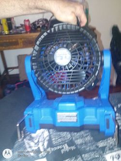 Kobalt24 Volt Fan With Battery Charger