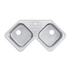 Emsen IKEA Double Bowl Corner Sink