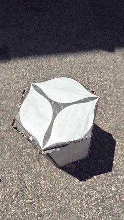 3 Boxes of Decorative Hexagon Porcelain Tile – New