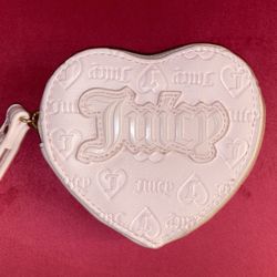 Light Pink Juicy Couture Heart Wallet 