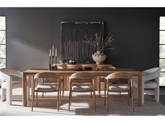 Malone Natural Oak Dining Table