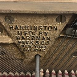 Piano, Harrington 