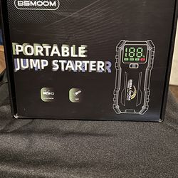 BSMOOM 7000A Car Jump Starter, 26800mAh Car Jump Starter Battery Pack for up to All Gas/10.0L Diesel Engines, 12V Portable Jump Box with LED Display, 