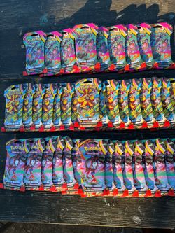 BRAND NEW-Pokemon TCG x50 Chaos Rising Sleeved Booster Packs-FACTORY SEALED