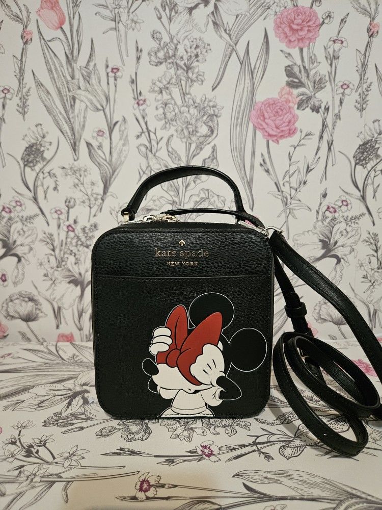 
Kate Spade Disney X Kate Spade New York Minnie Mouse Daisy Vanity Crossbody Bag