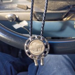 Buffalo head nickel necklace